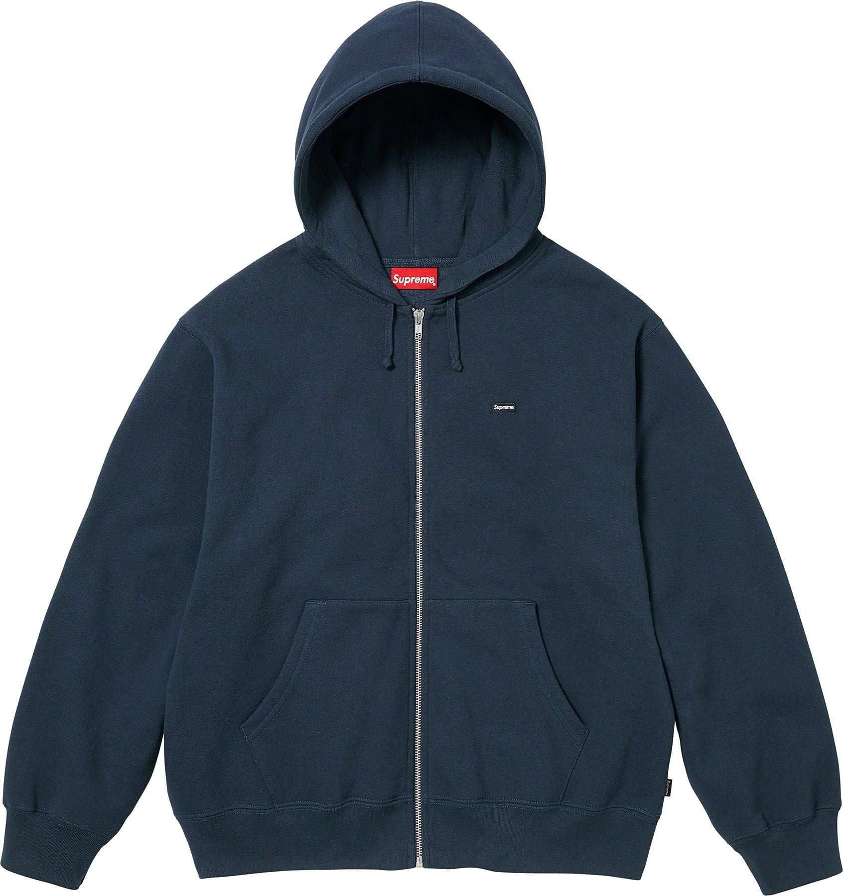 Small Box Zip Up Hooded Sweatshirt view 10